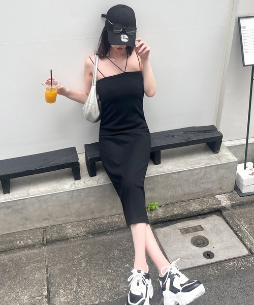  PARTY パット付きキャミワンピース ROYAL PARTY（ロイヤルパーティー）の「【ZOZO限定】パット付
