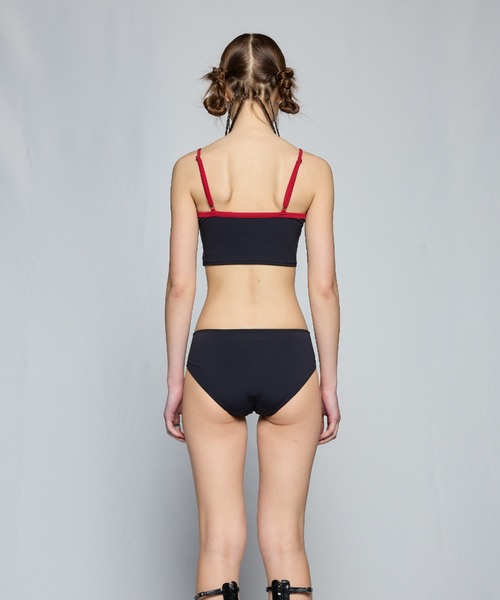 ★LUVISTRUE★CURVED L WRAP BIKINI SET_SKIRT(BLACK)★正規品 ☆LUVISTRUE☆CURVED L WRAP BIKINI SET_SKIRT(BLACK)☆正規品