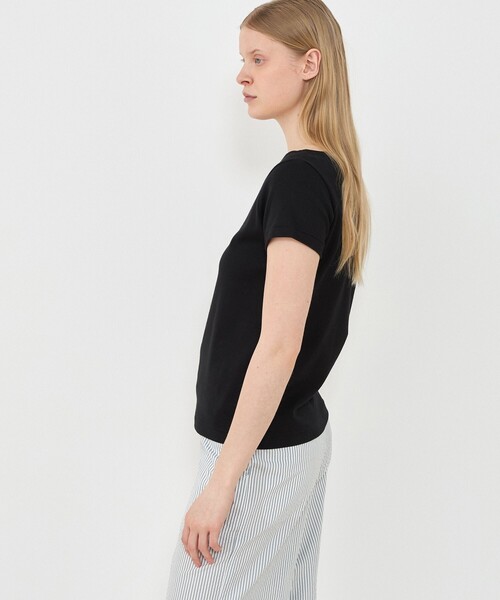 GALERIE VIE（ギャルリー ヴィー） tシャツ ソフトジャージーリブ