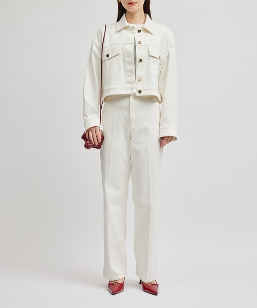 deresデレス Lily/silk denim pants シルクデニムパンツ（2025年