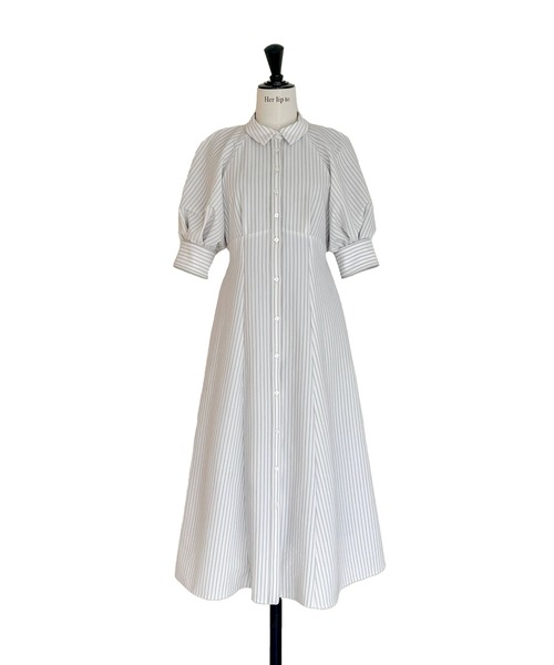 Her lip to」 シャツワンピース M グレー レディース : 85262841  