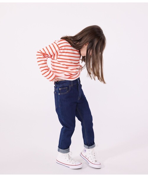 PETIT BATEAU（プチバトー） パンツ デニムパンツ キッズ 子供服