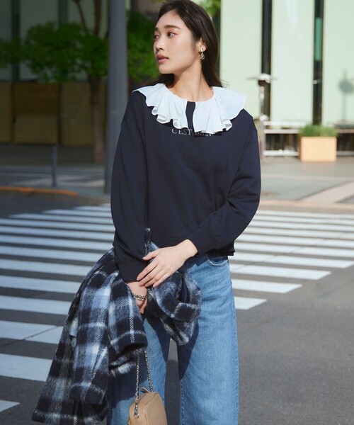 23区 ブラウス シャツ 「SLOW/一部店舗限定」テンセルコットン