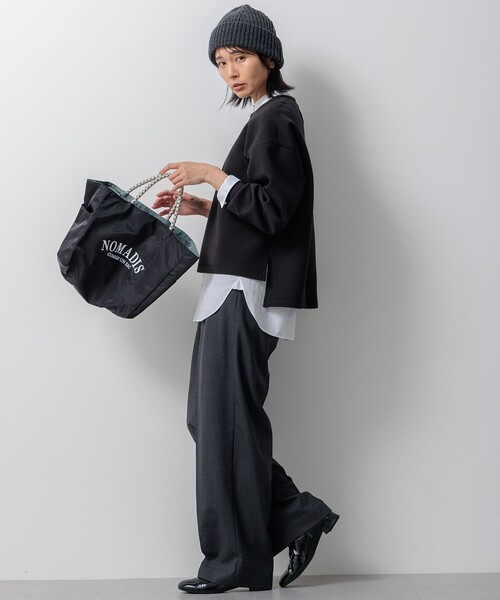 23区 tシャツ 「洗える」コンフォートダンボールジャージー