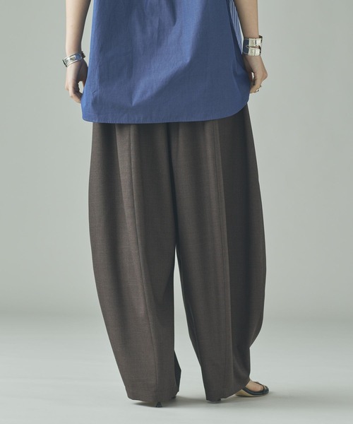 Curensology（カレンソロジー） パンツ /ウールストレッチドロスト