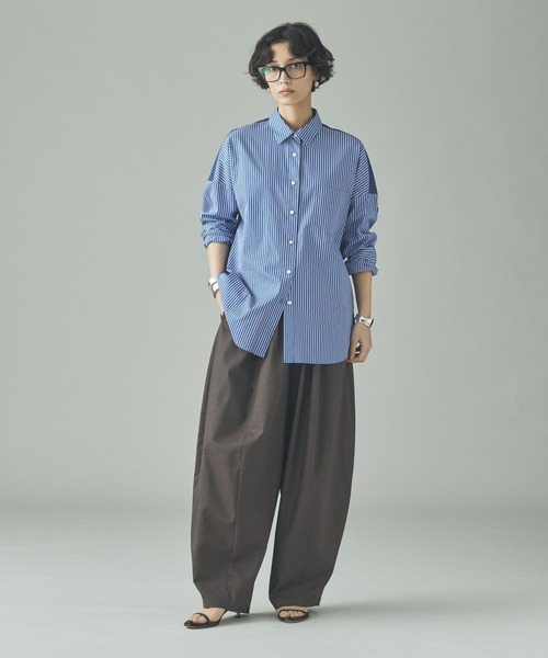 Curensology（カレンソロジー） パンツ /ウールストレッチドロスト