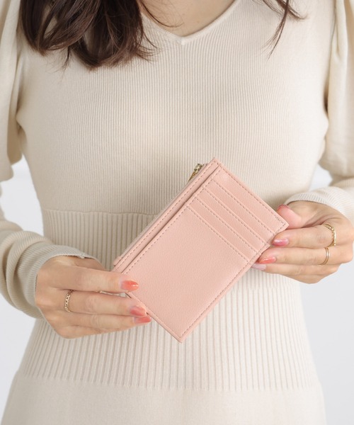 ALTROSE カードケース ミニ財布 キルティング フラグメントケース