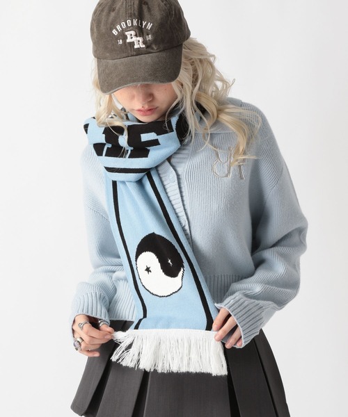 FOREVER21 マフラー ストール 「2024FW」ジャガードマフラー