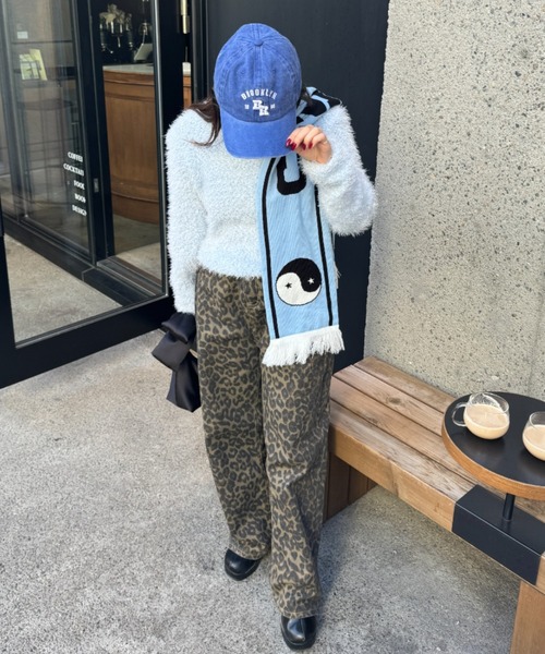 FOREVER21 マフラー 「2024FW」ジャガードマフラー レディース 