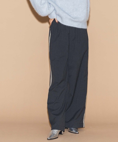 Gready Brilliant パンツ ラインテープワイドパンツ レディース