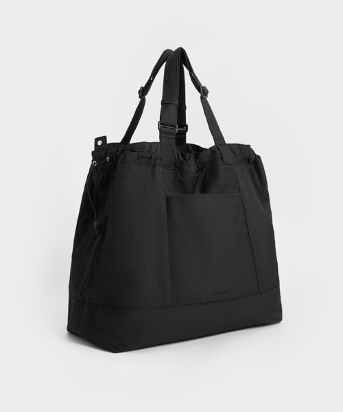 CHARLES ＆ KEITH トートバッグ Terra テラ メッシュ＆ナイロン