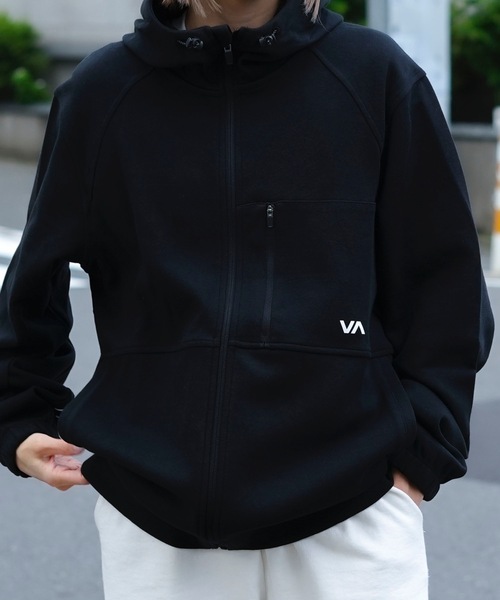 ★RVCA ルカ★ Tech Fleece Hoodie 関税込★ OUTLET】RVCA SPORT メンズ TECH FLEECE HOODIE I パーカー BL2