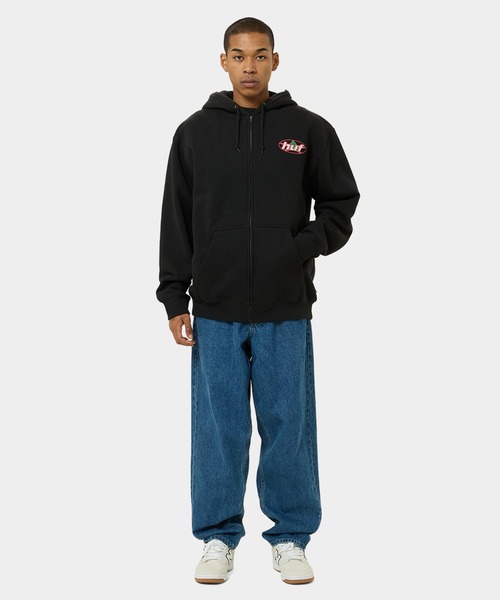 HUF パーカー ANDROMEDA FULL ZIP HOODIE / ハフ フーディー