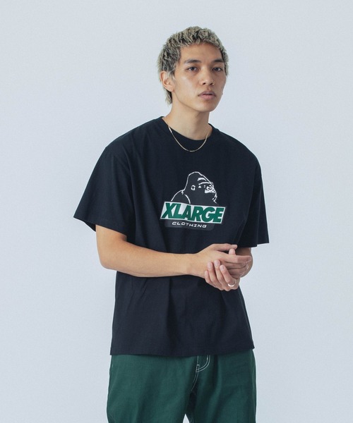 XLARGE Tシャツ 大人気 XLARGE DRAWING OG OPEN COLLAR SHIRT 春コーデにも◎ (X