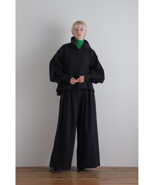 ワイドパンツ パンツ ドライウールパンツ レディースの画像