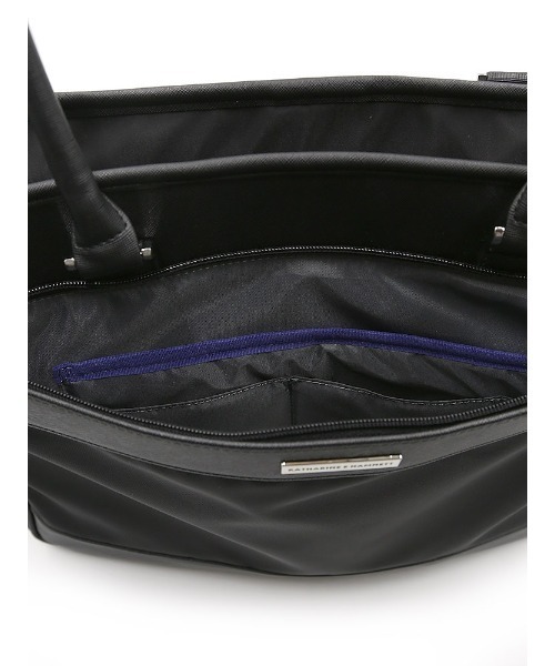 ★未使用品★ KATHARINE HAMNETT キャンバス トートバッグ 新品 KATHARINE E HAMNETT トートバッグ 「KATHARINE HAMNETT