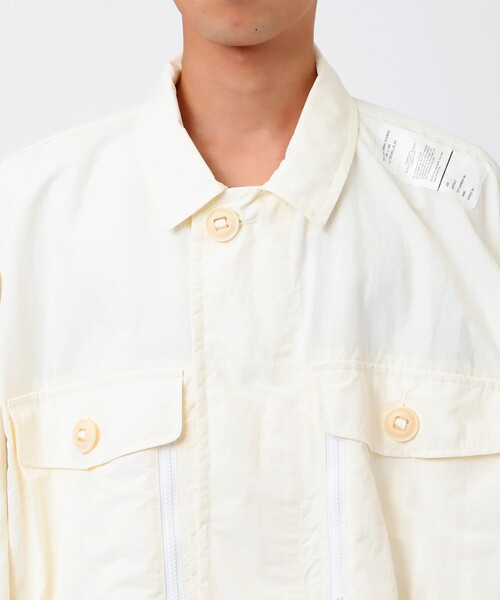 ブルゾン アウター 「別注」 9246-BL06-014 BLOUSON WHITE EDITION メンズの画像