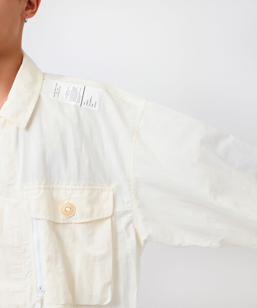 ブルゾン アウター 「別注」 9246-BL06-014 BLOUSON WHITE EDITION メンズの画像