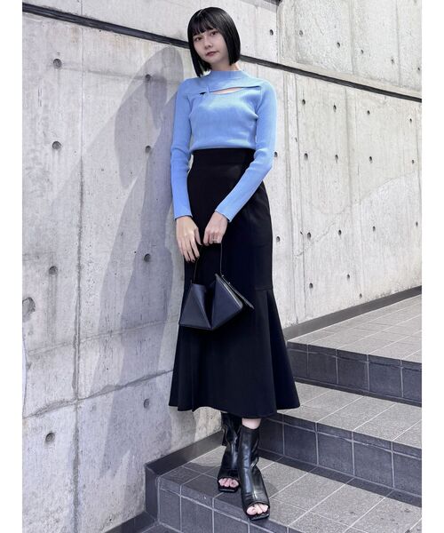 MURUA ニット MURUA（ムルーア） ニット セーター カットツイストタイトニット