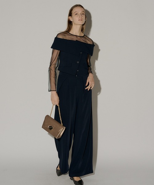 LE'RURE パンツドレス LE'RURE パンツドレス Multiway set up pants : ZOZOTOWN Yahoo