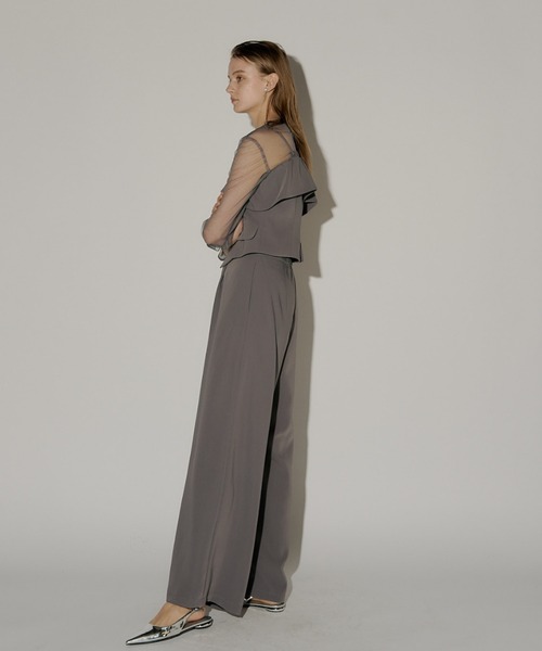 LE'RURE パンツドレス Multiway set up pants : ZOZOTOWN Yahoo