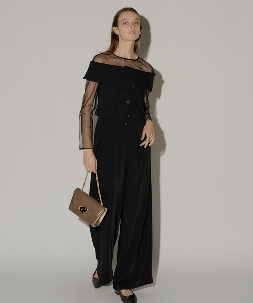 LE'RURE パンツドレス Multiway set up pants : ZOZOTOWN Yahoo!店