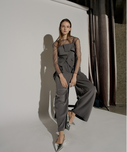 LE'RURE パンツドレス Multiway set up pants : ZOZOTOWN Yahoo