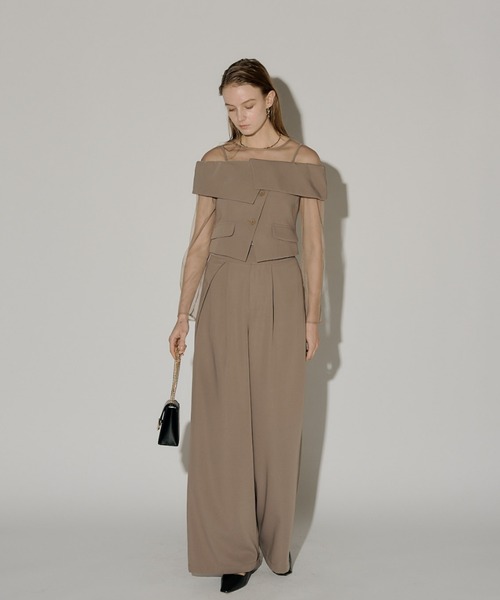LE'RURE パンツドレス Multiway set up pants : ZOZOTOWN Yahoo