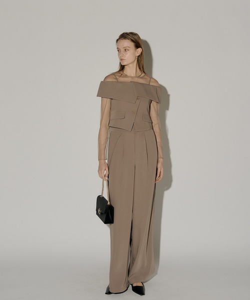 LE'RURE パンツドレス Multiway set up pants : ZOZOTOWN Yahoo!店