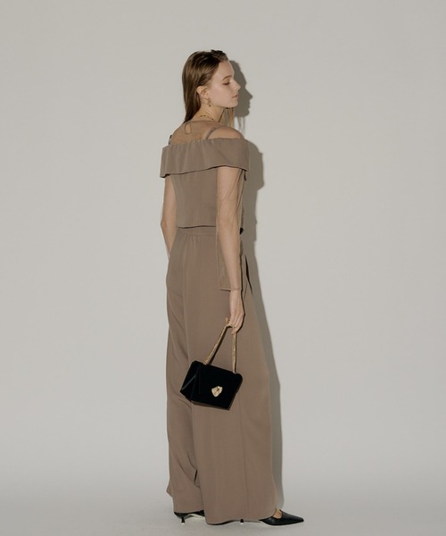 LE'RURE パンツドレス Multiway set up pants : ZOZOTOWN Yahoo!店