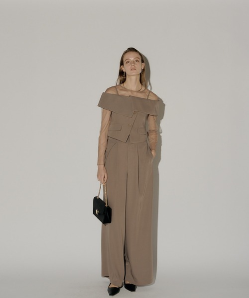 LE'RURE パンツドレス Multiway set up pants : ZOZOTOWN Yahoo!店