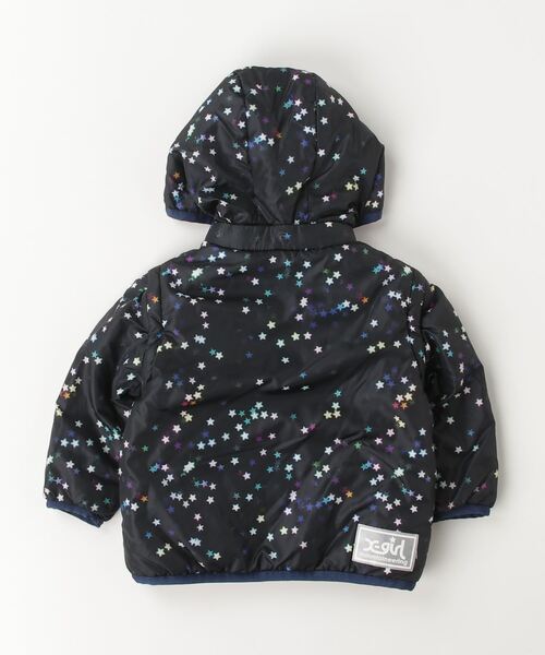 「X-girl Stages」 「KIDS」ブルゾン 12M ブラック キッズ_画像2