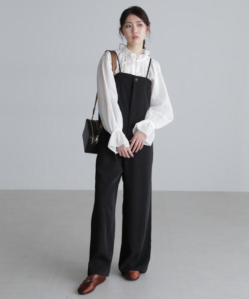 サロペット・オーバーオール・オールインワン frey ALL IN ONE PIECE/Black XS サロペット・オーバーオール・オールインワン frey ALL IN ONE
