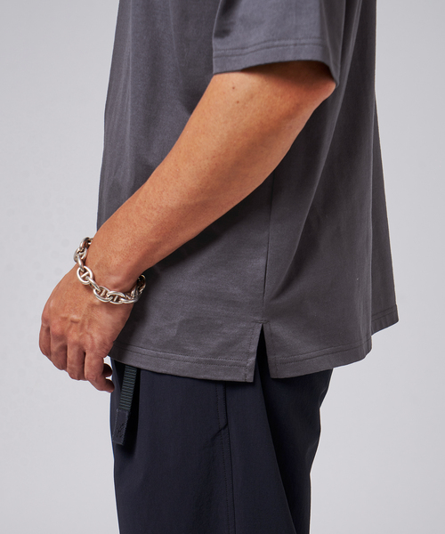 【CHEMISE LACOSTE】 ラコステ モックネックニット W108 LACOSTE tシャツ (ラコステ) 別注 モックネック Tシャツ メンズ
