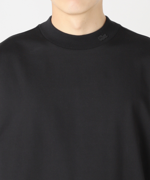 LACOSTE tシャツ (ラコステ) 別注 モックネック Tシャツ メンズ