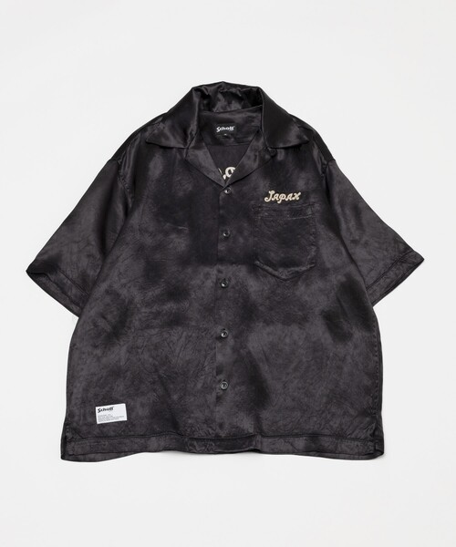 Schott N.Y.C 2024SS ショット STRIPE S/S TC WORK SHIRT