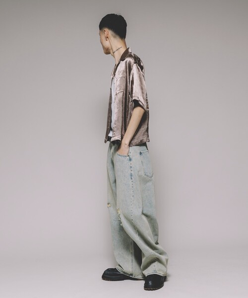 schott レーヨンシャツ　M 値下げあり Schott/ショット/RAYON SHIRT PYTHON/レーヨンシャツ パイソン(M
