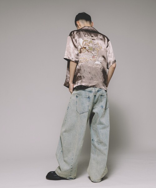 SCHOTT 別注 RAYON SUKA ASING L/S SHT FREAK'S STORE｜別注 RAYON SUKA ASING S/S SHT 25SS | Rakuten
