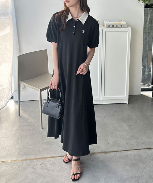 U.S. POLO ASSN.（ユーエスポロアッスン） ワンピース GeeRA別注「U.S.