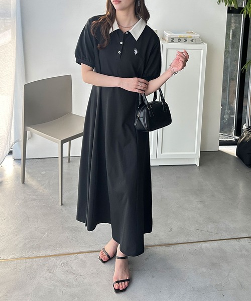 U.S. POLO ASSN.（ユーエスポロアッスン） ワンピース GeeRA別注「U.S.