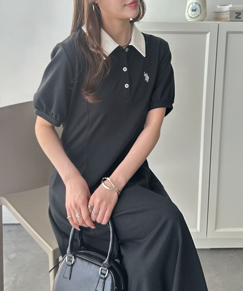 U.S. POLO ASSN.（ユーエスポロアッスン） ワンピース GeeRA別注「U.S.