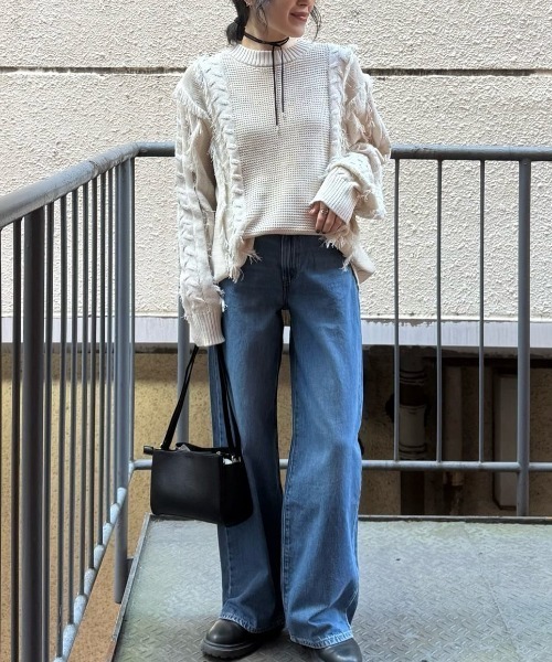 Levi's（リーバイス） ワイドパンツ ジーンズ デニム デニムパンツ