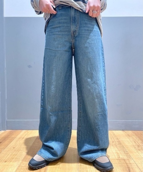 LEVI’Sレディース デニムパンツ Levi's（リーバイス） ワイドパンツ ジーンズ デニム デニムパンツ