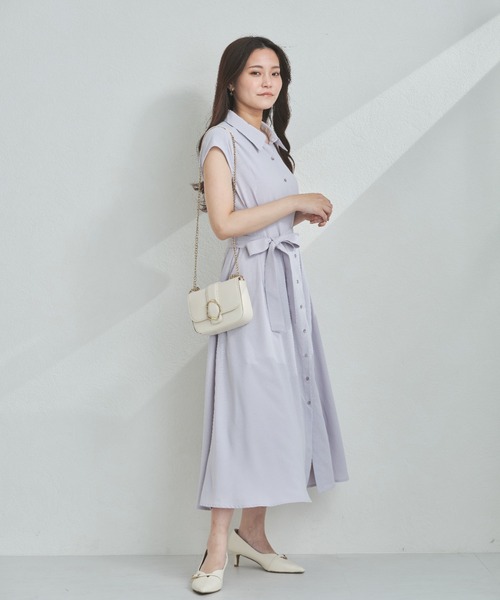 MISCHMASCH WEB限定 2025春夏新作 フレンチシャツワンピース MISCH MASCH ワンピース WEB限定 2025新作 フレンチシャツ