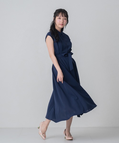 ワンピース WEB限定 フレンチシャツワンピースの画像