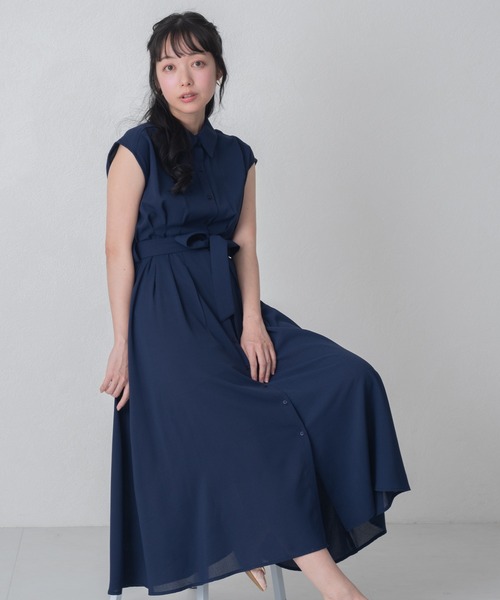 ワンピース WEB限定 フレンチシャツワンピースの画像