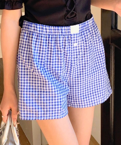 Christian Dior ギンガムチェック柄ショートパンツとニット 8045000777127_2.jpg?v=
