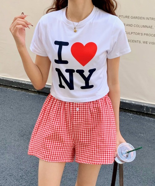 ワイドパンツ パンツ 「新色追加」夏に大活躍！ギンガムチェック
