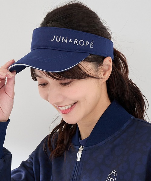 JUN&ROPE'（ジュンアンドロペ） サンバイザー グリッターバイザー