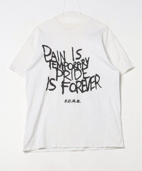 F.C.R.B Tシャツ・カットソー 白 3328524O0185 F.C.Real Bristol 「F.C.R.B.」 半袖Tシャツ L ホワイト メンズ